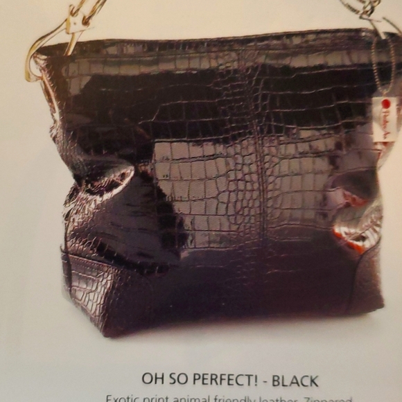 Black, Oh so perfect purse Penelope Ann collection from Celebrating Home. New - Picture 3 of 11